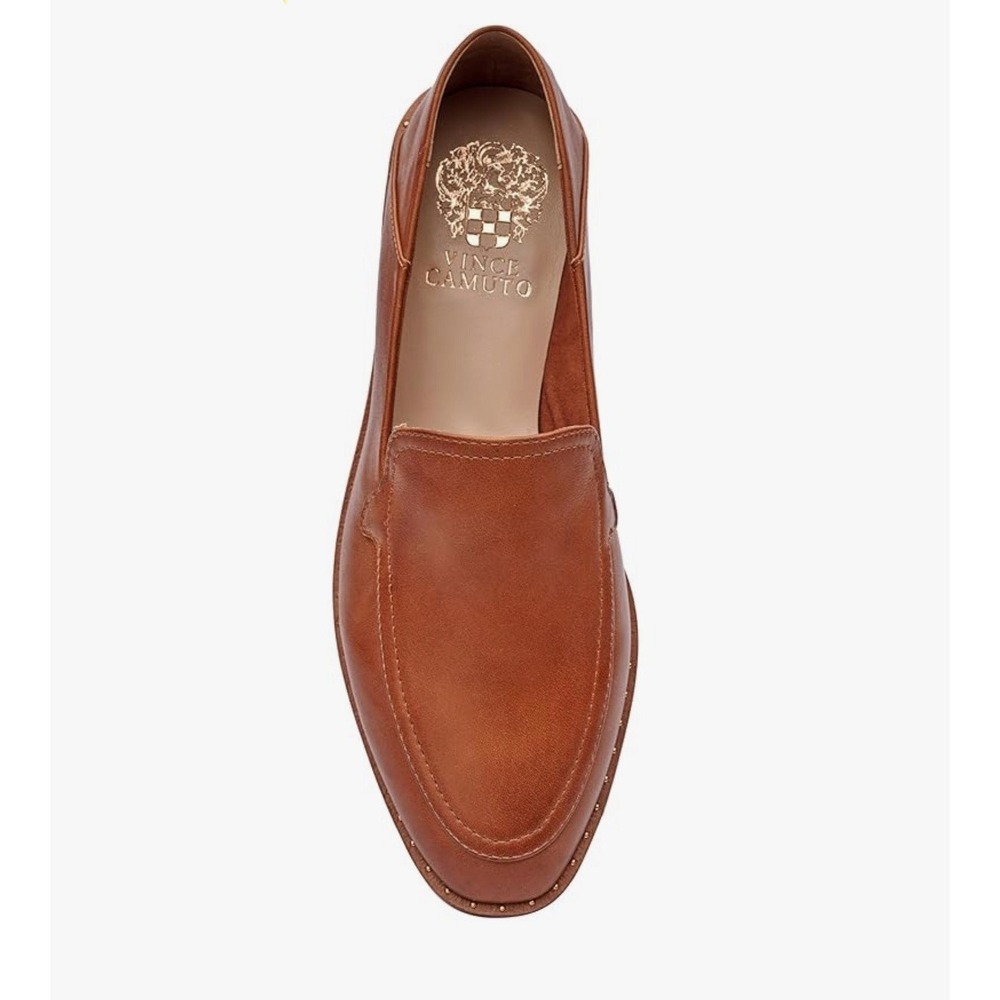 Womens Vince Camuto Cretinian Loafer Warm Caramel 8.5M - PreOwned Great